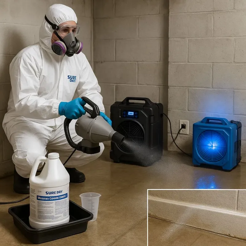 Sanitization and Odor Removal process in Westlake, OH