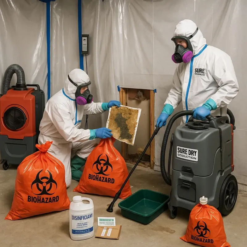 Contaminated Water Handling Protocols process in Westlake, OH