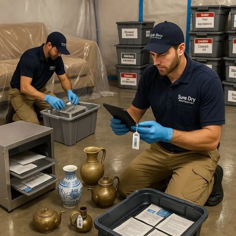 Content Protection and Restoration process in Westlake, OH